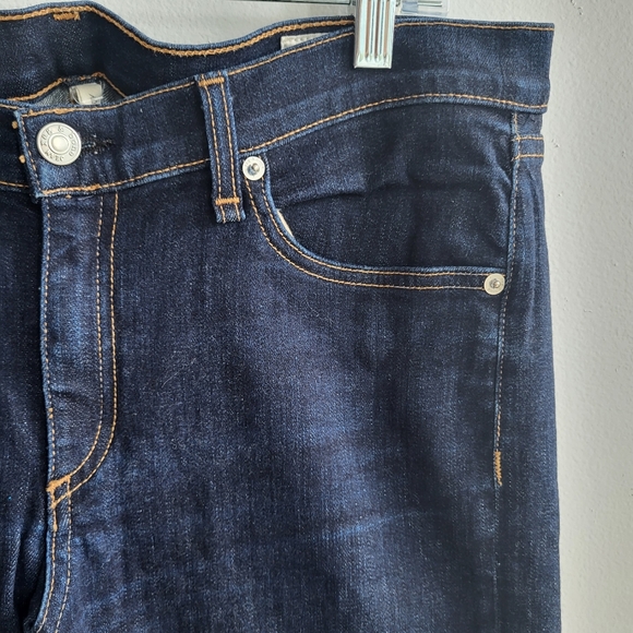 Rag and Bone Skinny Denim Hertiage Dark Wash Jeans Size 32 - Picture 5 of 12